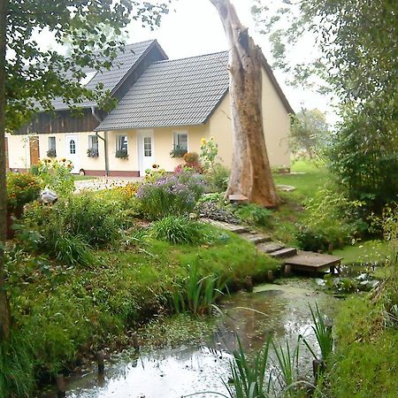 Ferienwohnung Am Storchennest Schmogrow ภายนอก รูปภาพ