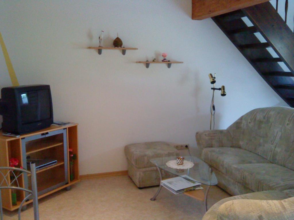 Ferienwohnung Am Storchennest Schmogrow ภายนอก รูปภาพ
