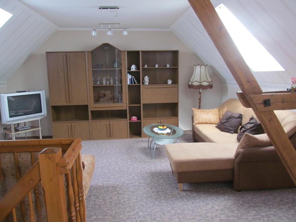 Ferienwohnung Am Storchennest Schmogrow ภายนอก รูปภาพ